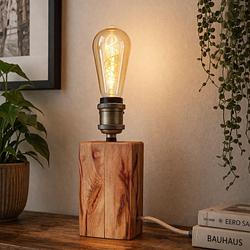 Radica – Lampada Artigianale in Legno di Faggio