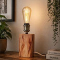 Radica – Lampada Artigianale in Legno di Faggio