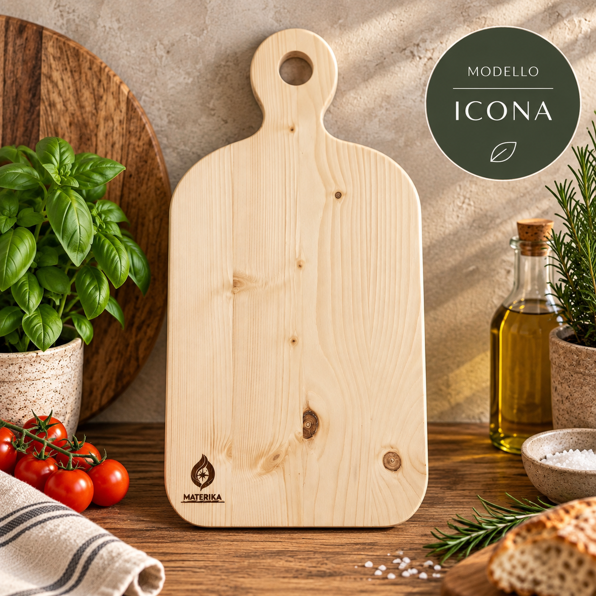 Tagliere Artigianale in Legno | Eleganza Naturale in Cucina